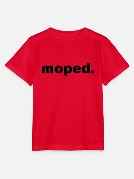 mobylette - T-shirt bio MINI CREATOR Stanley/Stella Enfant - rouge