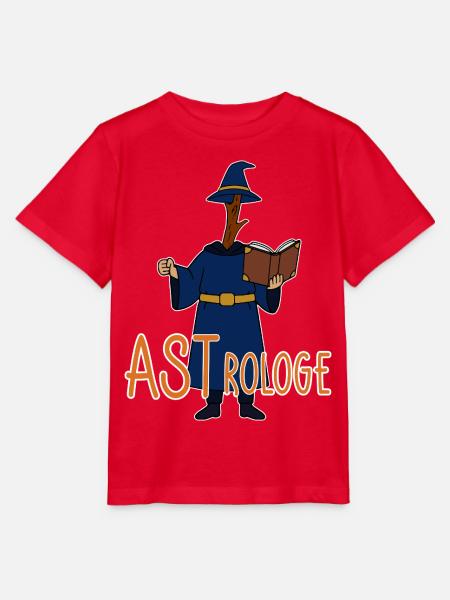 Astrologe Wortwitz - Stanley/Stella Kinder T-Shirt MINI CREATOR  - Rot
