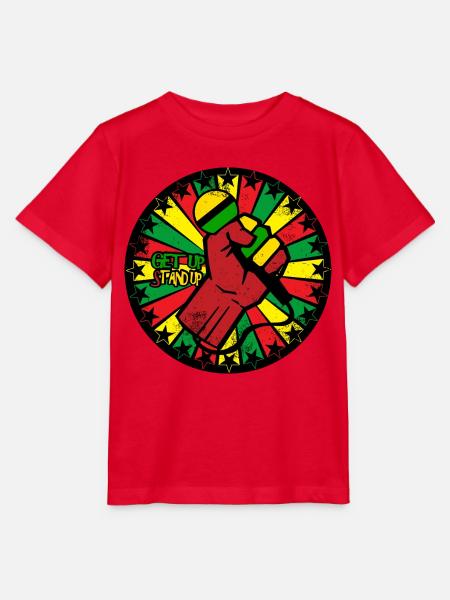 Reggae - Stanley/Stella Kinder T-Shirt MINI CREATOR  - Rot