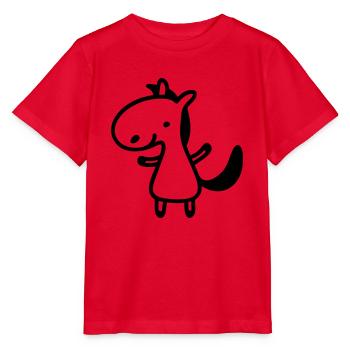 Pony - Line - Stanley/Stella MINI CREATOR Kids’ T-Shirt - red - Front - Jaiden (125cm)