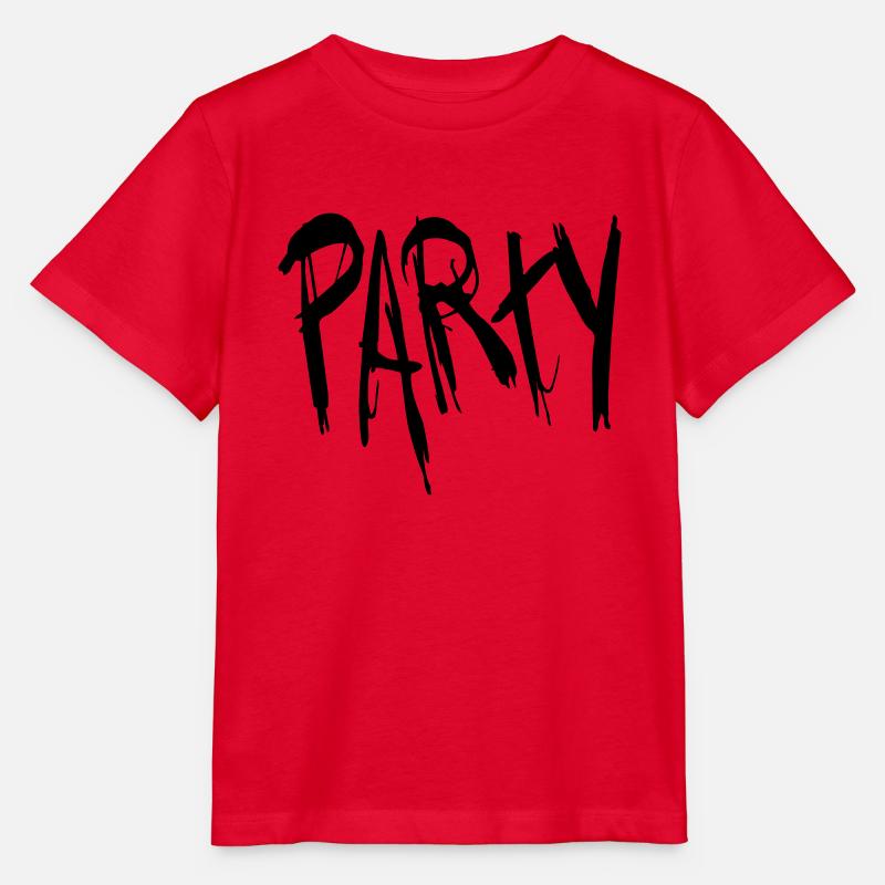 party - Stanley/Stella MINI CREATOR Kids’ T-Shirt - red