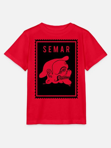 Semar - Wayang - Stanley/Stella Kinder T-Shirt MINI CREATOR  - Rot