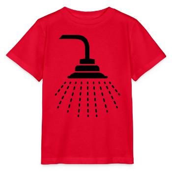 dusche_f1 - Stanley/Stella Kinder T-Shirt MINI CREATOR  - Rot - Vorne - Jaiden (125cm)