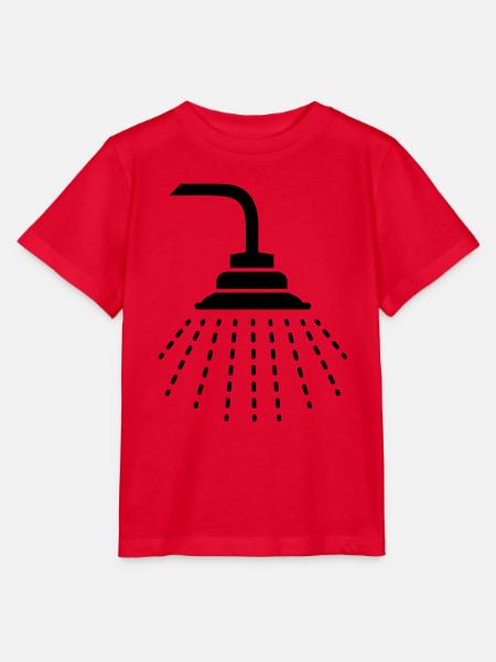 dusche_f1 - Stanley/Stella Kinder T-Shirt MINI CREATOR  - Rot