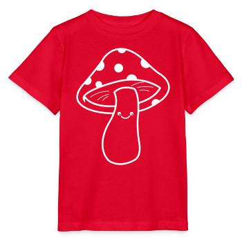 Pilz - Stanley/Stella Kinder T-Shirt MINI CREATOR  - Rot - Vorne - Jaiden (125cm)