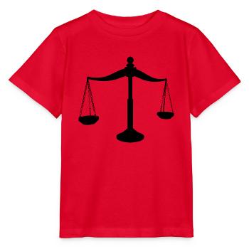 rechtsanwalt anwalt lawyer judge richter law justi - Stanley/Stella Kinder T-Shirt MINI CREATOR  - Rot - Vorne - Jaiden (125cm)