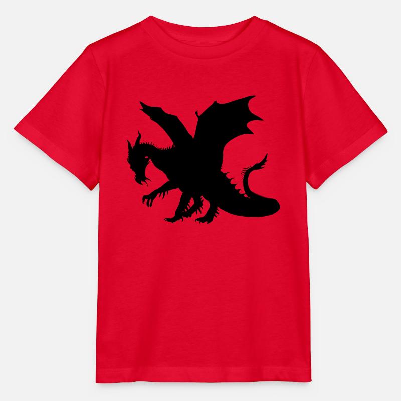 Drache - Stanley/Stella Kinder T-Shirt MINI CREATOR  - Rot