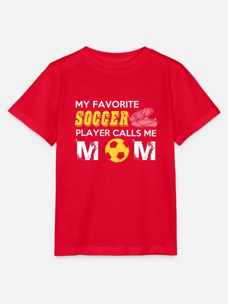 FUSSBALL MAMMA Design - Stanley/Stella Kinder T-Shirt MINI CREATOR  - Rot