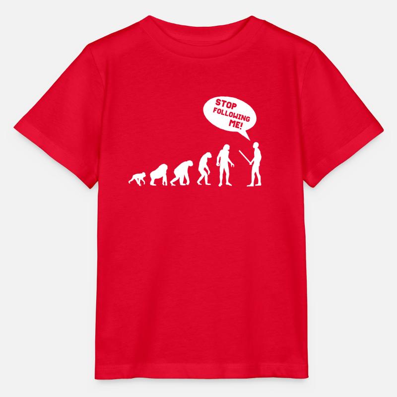 EVOLUTION - Stanley/Stella Kinder T-Shirt MINI CREATOR  - Rot
