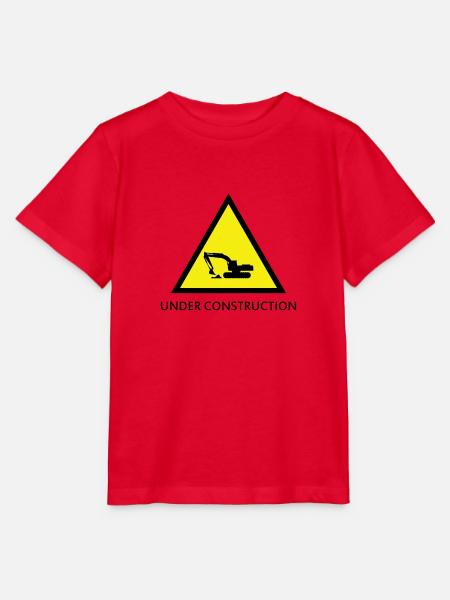 im Bau - Stanley/Stella Kinder T-Shirt MINI CREATOR - Rot