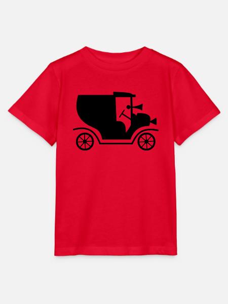 Auto Retro Automobil Oldtimer - Stanley/Stella Kinder T-Shirt MINI CREATOR - Rot