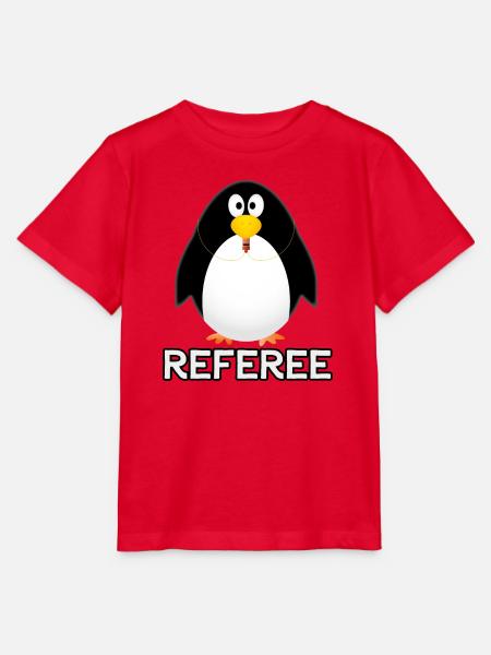 Referee - Schiedsrichter - Stanley/Stella Kinder T-Shirt MINI CREATOR - Rot