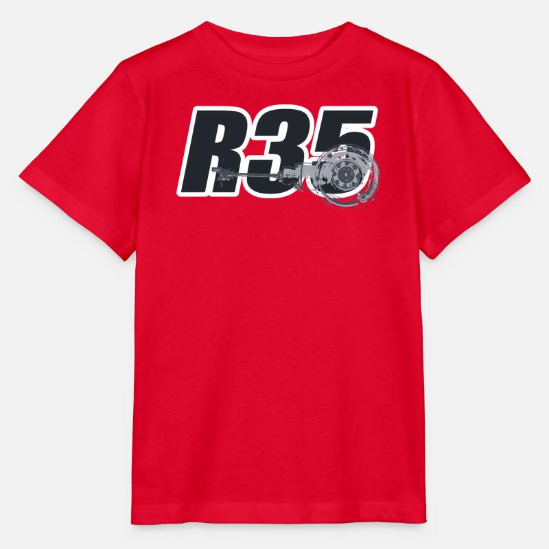 R35 - T-shirt bio MINI CREATOR Stanley/Stella Enfant - rouge