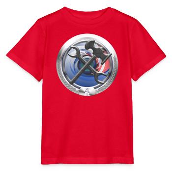 Artisanat Chauffage Eau Emblème Sanitaire - T-shirt bio MINI CREATOR Stanley/Stella Enfant - rouge - Devant - Jaiden (125cm)