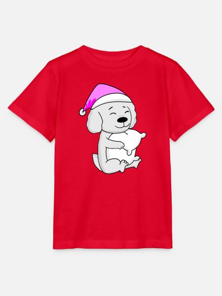Hund Hunderasse Malteser - Stanley/Stella Kinder T-Shirt MINI CREATOR - Rot