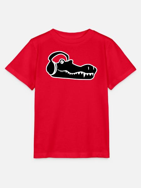 Krokodil Sound - Stanley/Stella Kinder T-Shirt MINI CREATOR - Rot