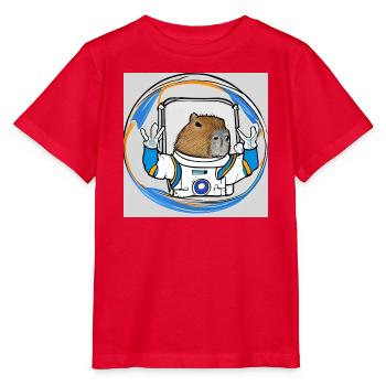 Astro Kappen - Stanley/Stella Kinder T-Shirt MINI CREATOR  - Rot - Vorne - Jaiden (125cm)