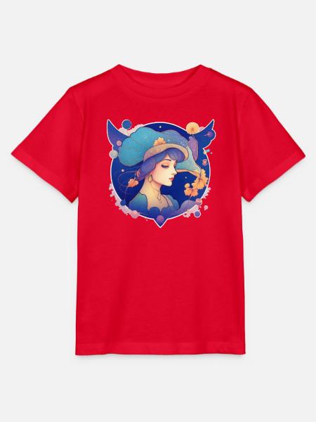 Dame - Stanley/Stella Kinder T-Shirt MINI CREATOR  - Rot
