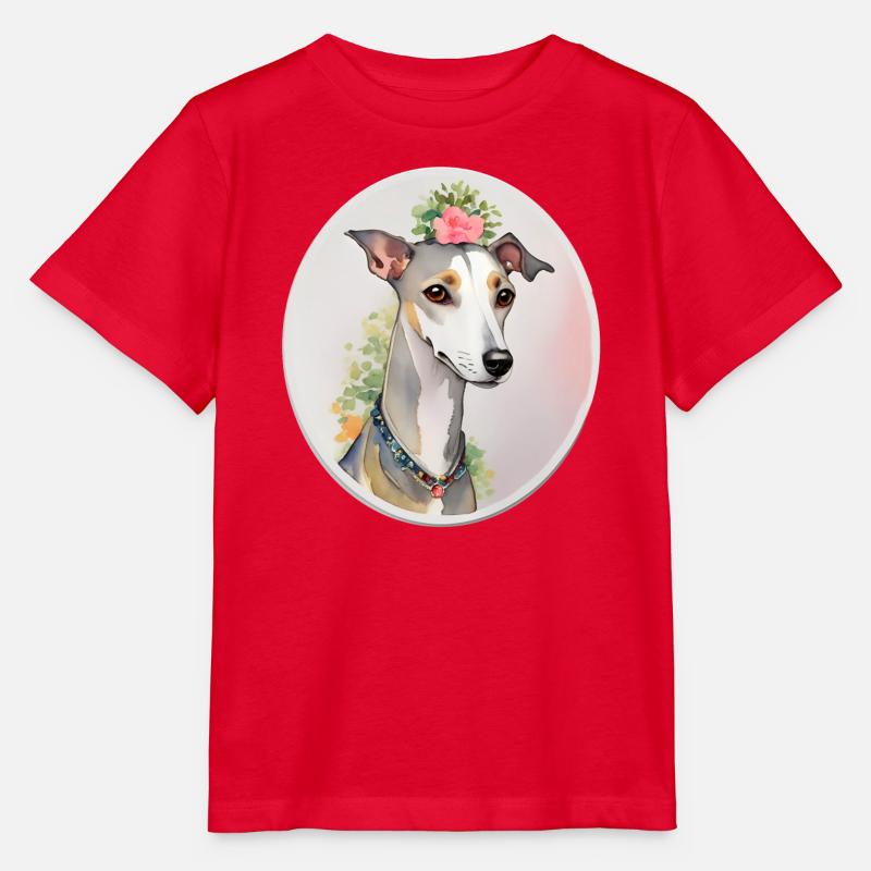 Whippet - T-shirt bio MINI CREATOR Stanley/Stella Enfant - rouge