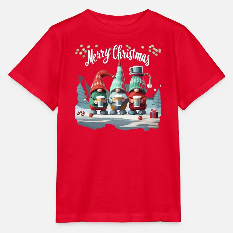 JOYEUX NOËL - T-shirt bio MINI CREATOR Stanley/Stella Enfant - rouge