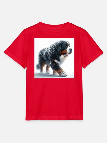 Berner Sennenhund - Stanley/Stella Kinder T-Shirt MINI CREATOR - Rot