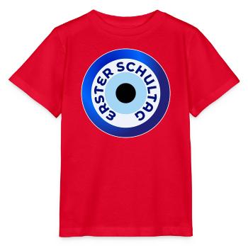 EINSCHULUNG ERSTER SCHULTAG - Stanley/Stella Kinder T-Shirt MINI CREATOR  - Rot - Vorne - Jaiden (125cm)