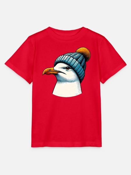 Möwe - Stanley/Stella Kinder T-Shirt MINI CREATOR - Rot
