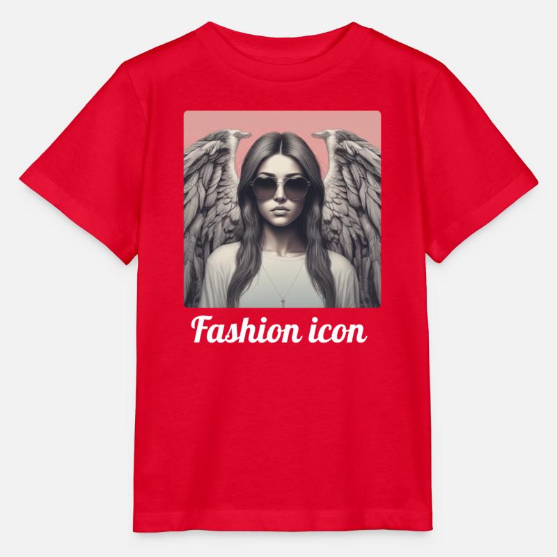 Mode-Ikone - Stanley/Stella Kinder T-Shirt MINI CREATOR  - Rot