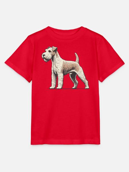 Terrier - Stanley/Stella Kinder T-Shirt MINI CREATOR - Rot