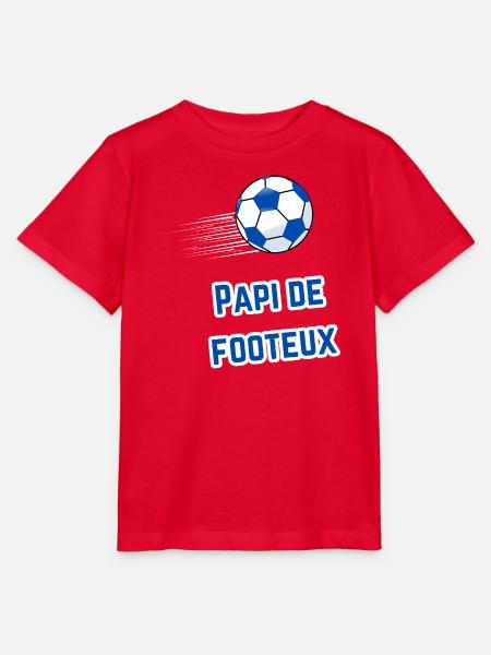 Opa Supporter Fußball T-Shirt - Stanley/Stella Kinder T-Shirt MINI CREATOR - Rot