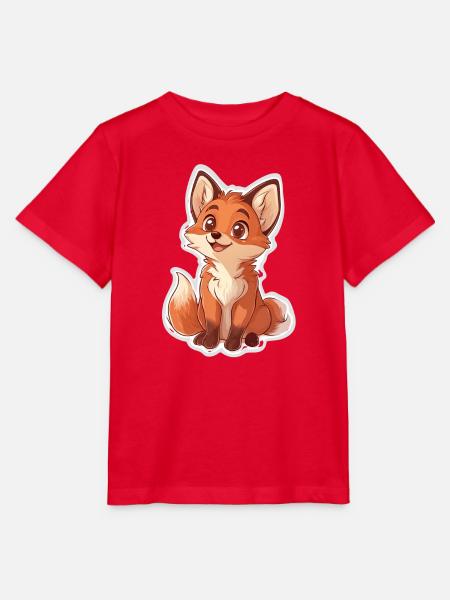 Fuchs - Stanley/Stella Kinder T-Shirt MINI CREATOR  - Rot