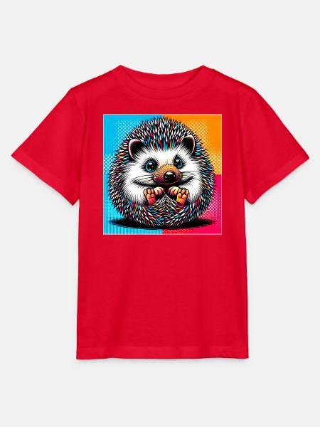 Igel - Stanley/Stella Kinder T-Shirt MINI CREATOR - Rot