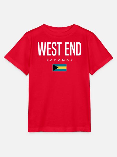 Westend Bahamas - Stanley/Stella Kinder T-Shirt MINI CREATOR  - Rot