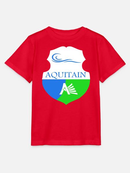 Wappen von Aquitanien - Stanley/Stella Kinder T-Shirt MINI CREATOR - Rot