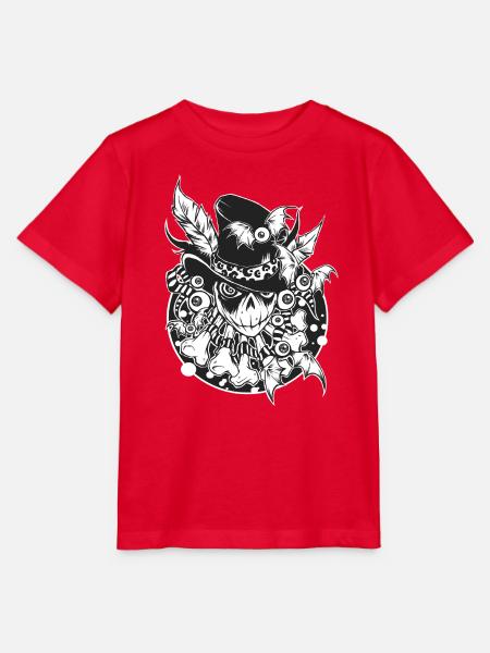 voodoo - Stanley/Stella Kinder T-Shirt MINI CREATOR - Rot