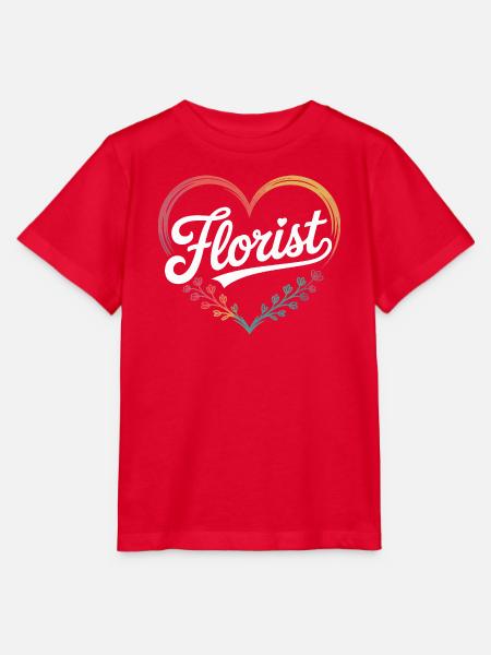 Florist - Stanley/Stella Kinder T-Shirt MINI CREATOR - Rot