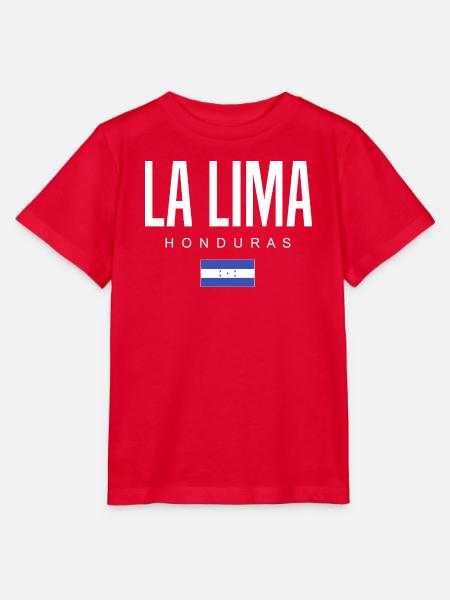 La Lima Honduras Honduraner - Stanley/Stella Kinder T-Shirt MINI CREATOR  - Rot