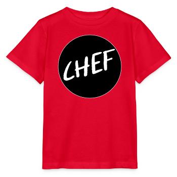 CHEF VORGESETZTER - Stanley/Stella Kinder T-Shirt MINI CREATOR  - Rot - Vorne - Jaiden (125cm)