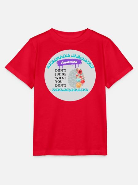 Mental Health Awareness: Verstehen statt urteilen - Stanley/Stella Kinder T-Shirt MINI CREATOR  - Rot