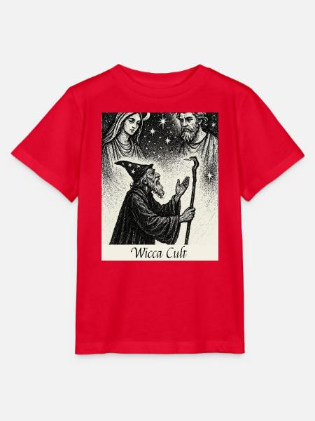 Wicca Kult - Stanley/Stella Kinder T-Shirt MINI CREATOR - Rot