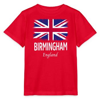 Birmingham - Stanley/Stella MINI CREATOR Kids’ T-Shirt - red - Front - Jaiden (125cm)