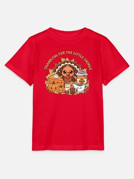 Dankbar für die kleinen Dinge Cartoon - Stanley/Stella Kinder T-Shirt MINI CREATOR  - Rot