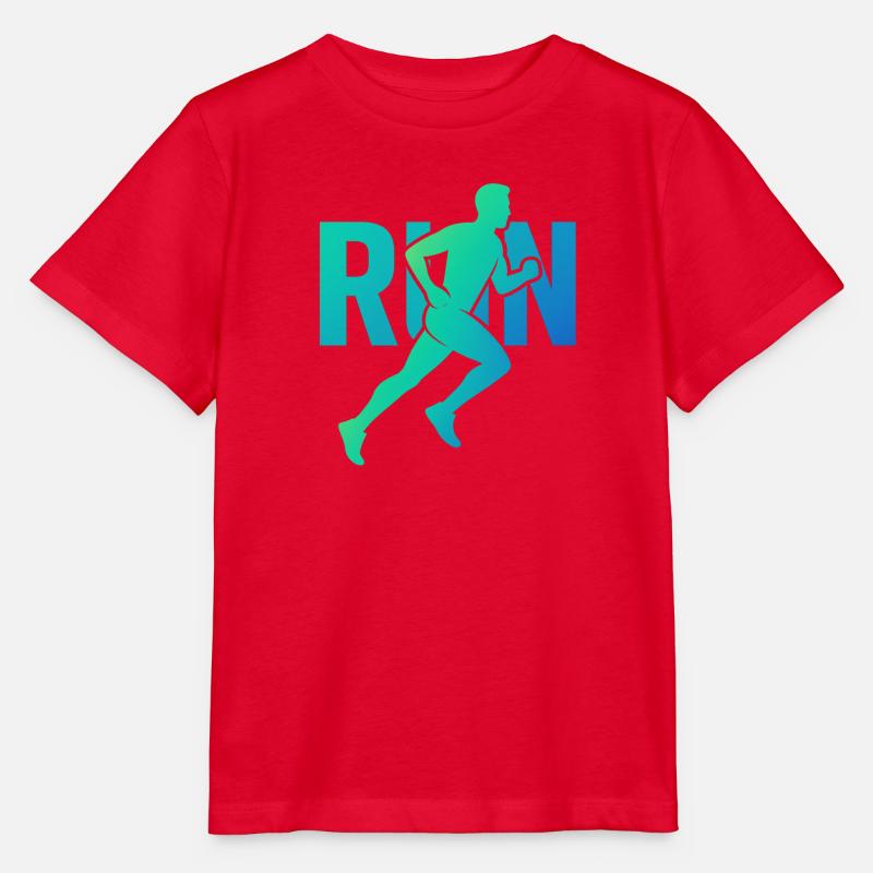 Running dynamique - T-shirt bio MINI CREATOR Stanley/Stella Enfant - rouge