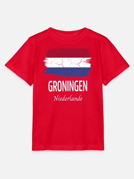 Groningen - Stanley/Stella Kinder T-Shirt MINI CREATOR - Rot