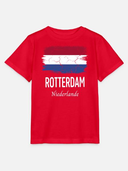 Rotterdam - Stanley/Stella Kinder T-Shirt MINI CREATOR - Rot