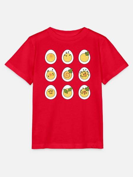 Russische Eier - Stanley/Stella Kinder T-Shirt MINI CREATOR - Rot