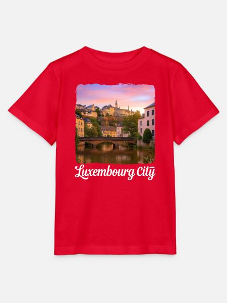 Luxemburg - Stanley/Stella Kinder T-Shirt MINI CREATOR - Rot