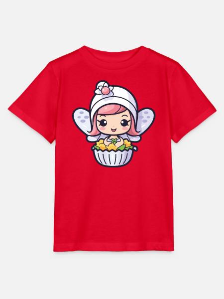 Fee Backen Kuchen Backfee - Stanley/Stella Kinder T-Shirt MINI CREATOR - Rot