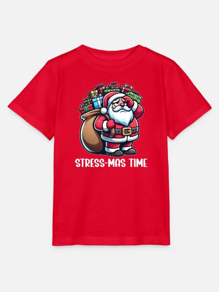 Weihnachtsstress - Stanley/Stella Kinder T-Shirt MINI CREATOR - Rot
