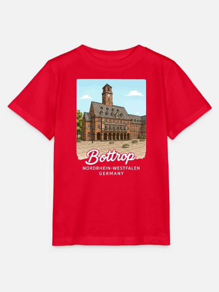 Bottrop - Stanley/Stella Kinder T-Shirt MINI CREATOR - Rot